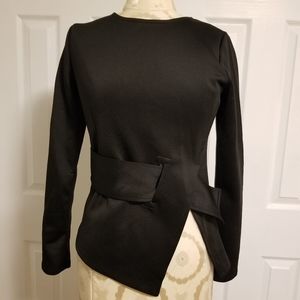 2XTREMZ Asymmetrical Black Top with Crossover Belt